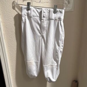 Champro Kids White Baseball Pants Youth Small